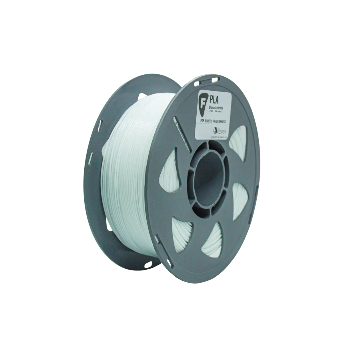 [PT-PLA-175-1KG-BLANCO_ANTARTIDA] Filamento PLA 1.75 mm 1 kg (Blanco Antártida)
